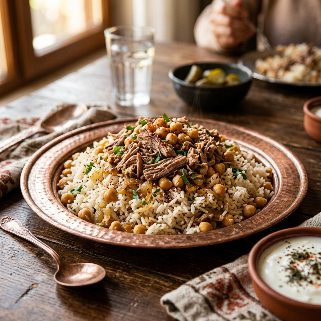 Meşhur Isparta kabune pilavı